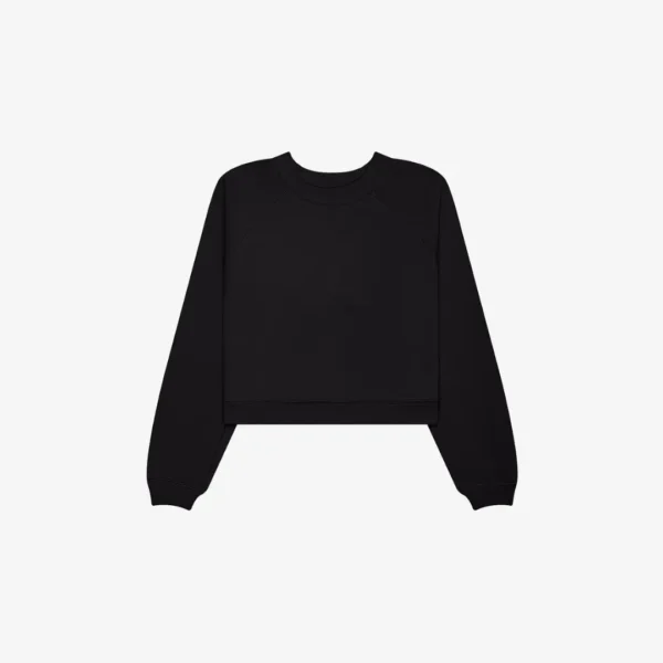 Black Women’s Raglan Pullover Fleece