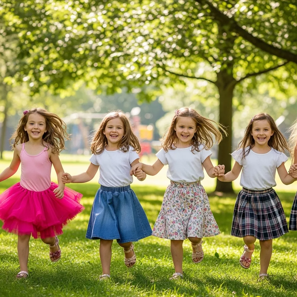 Kids Girls Skirts