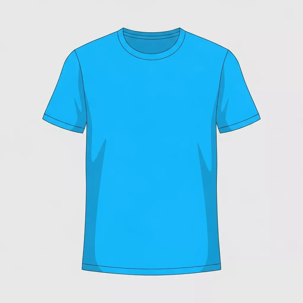 Men V-Neck Tee
