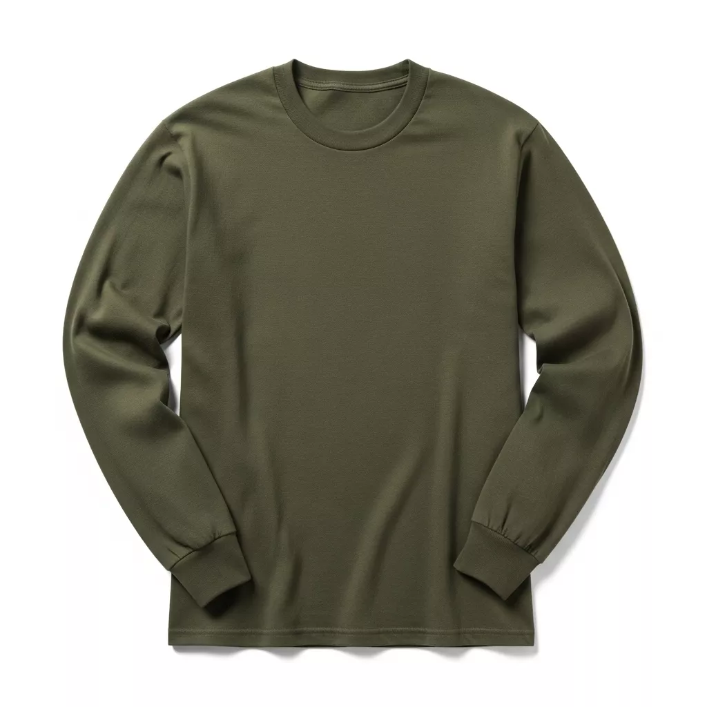 OD Green Heavyweight Long Sleeve T-Shirt