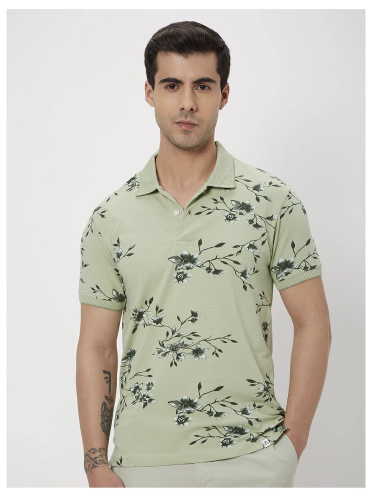 Polo Light Green T-Shirt