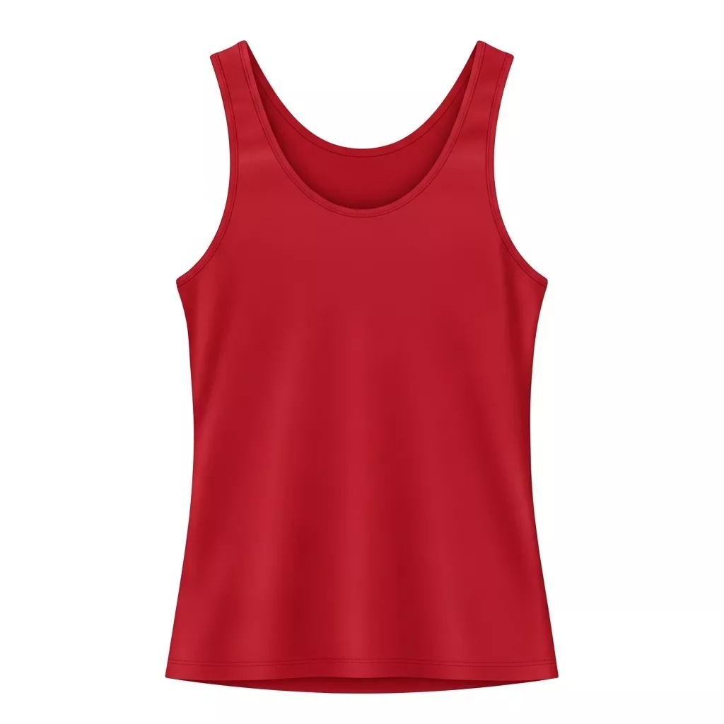 Red Youth Jersey Tank
