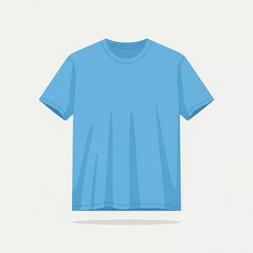 Sky Blue Heavyweight Tee