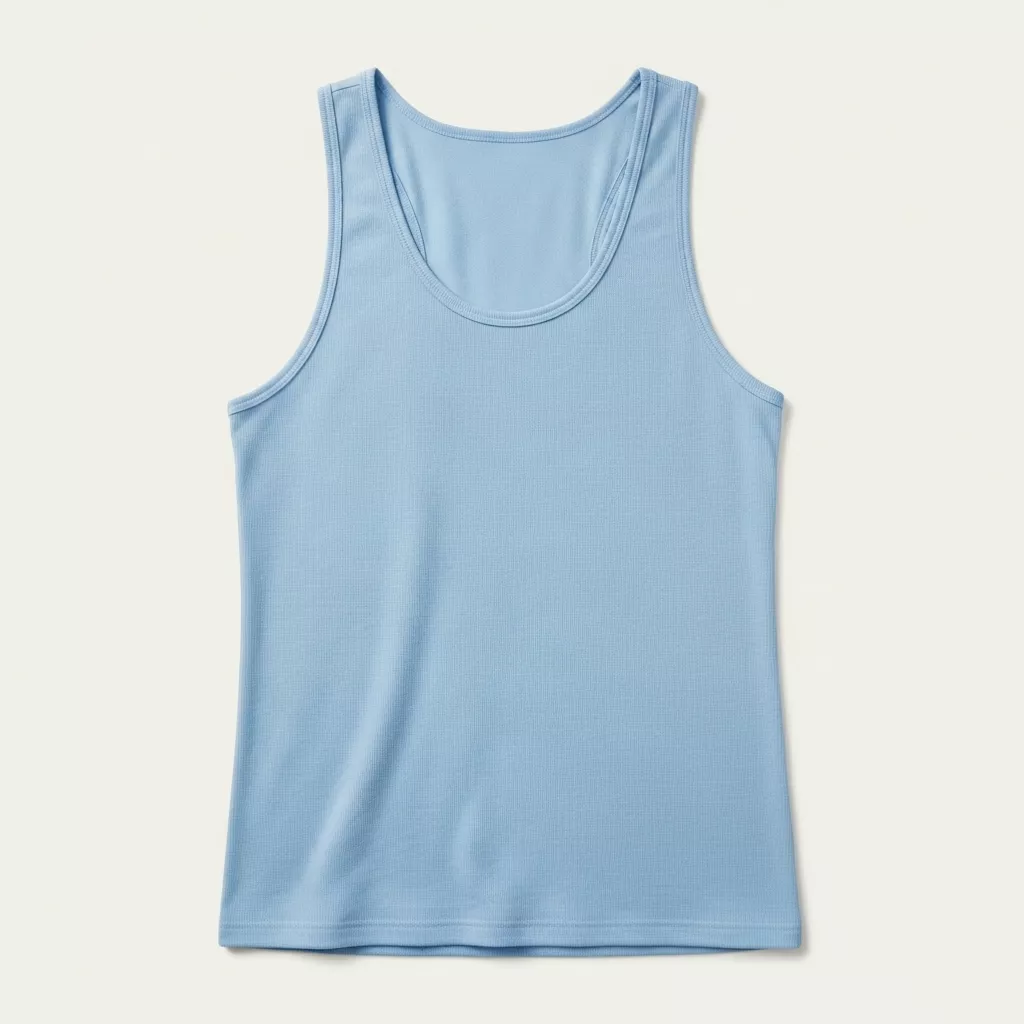 Sky Blue Unisex Jersey Tank