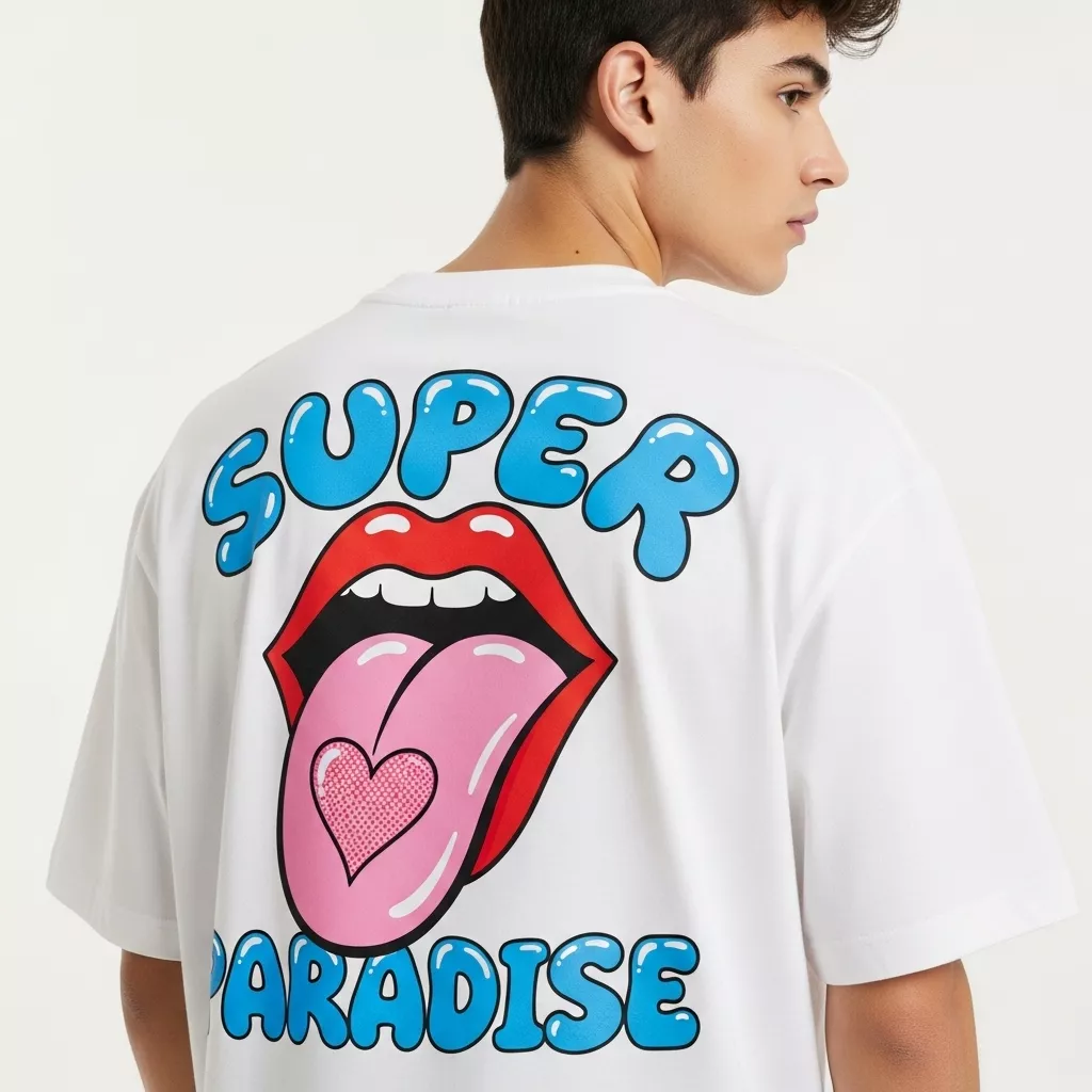 White Graphic T-shirts