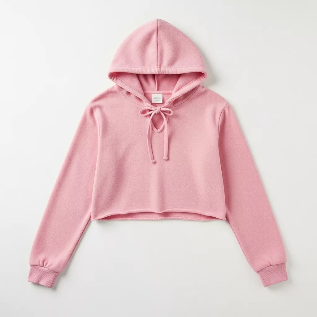 Women’s Cropped Fleece Hoodie