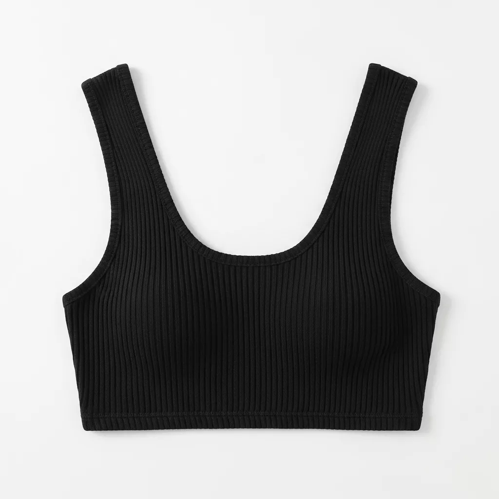 Women’s Micro Rib Muscle Crop Tank