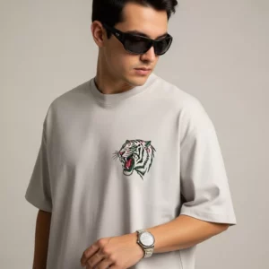 Bullmer Cream Oversize T-shirt