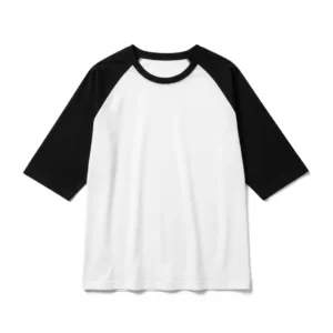 Black Sleeve Baseball Tee