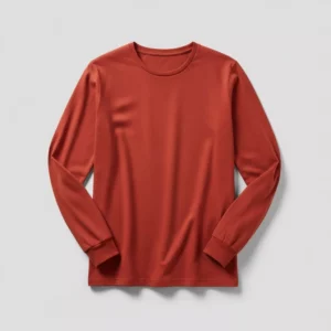 Red Toddler Jersey Long Sleeve