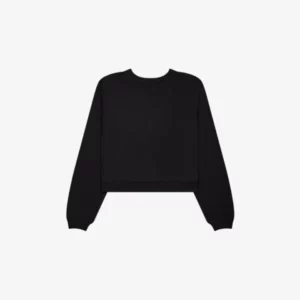Black Women’s Raglan Pullover Fleece