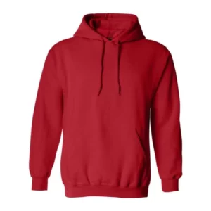 Red Heavy Blend Hooded Sweatshirt
