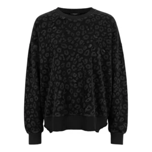 Black Fleece Crewneck Sweatshirt