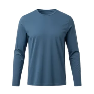 Dark Blue Heavyweight Long Sleeve T-Shirt