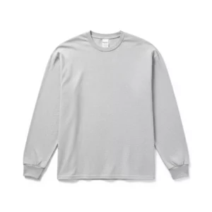 Light gray Heavyweight Long Sleeve Tee
