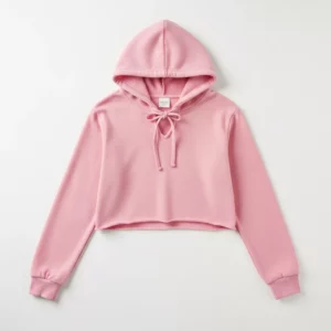 Women’s Cropped Fleece Hoodie