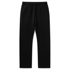 Men Sponge Fleece Straight Leg Sweatpant