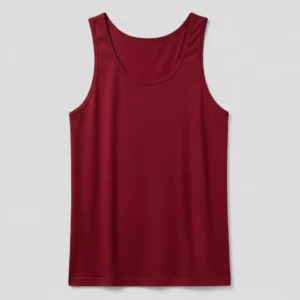 Dark red Unisex Jersey Tank