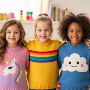 Kids Girls Sweaters