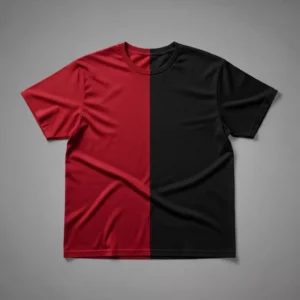 Red and Black Heavyweight Tee