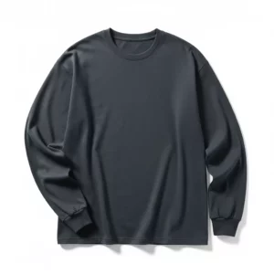 Gray Heavyweight Long Sleeve Tee