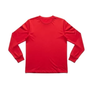 Red Heather CVC Long Sleeve Tee