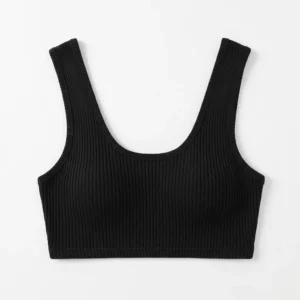 Women’s Micro Rib Muscle Crop Tank