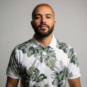 White Polo T-shirt testing